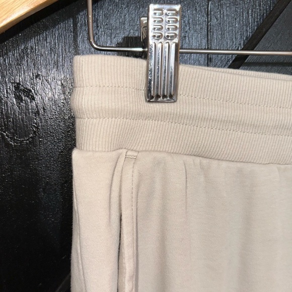 *SET OF 2* Haven Well Within Neutral Organic Cotton Interlock Lounge Joggers S - Picture 6 of 16